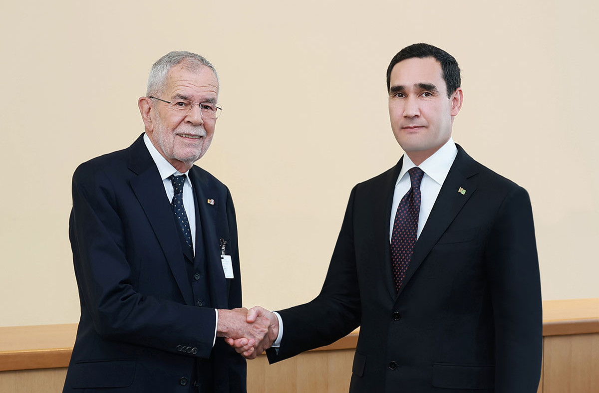 Türkmenistanyň Prezidenti Awstriýanyň Federal Prezidenti bilen duşuşdy