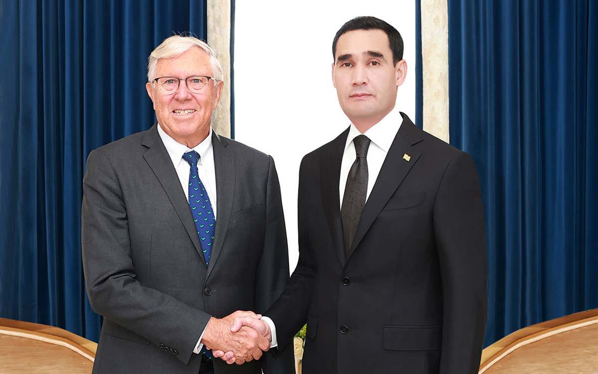 Türkmenistanyň Prezidenti «Nicklaus Сompanies» kompaniýasynyň ýolbaşçysy bilen duşuşdy