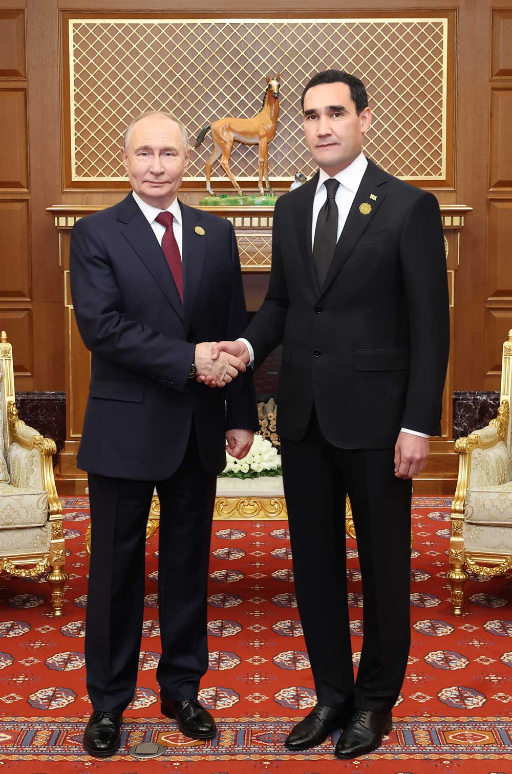 Türkmenistanyň Prezidenti Russiýa Federasiýasynyň Prezidenti bilen duşuşdy