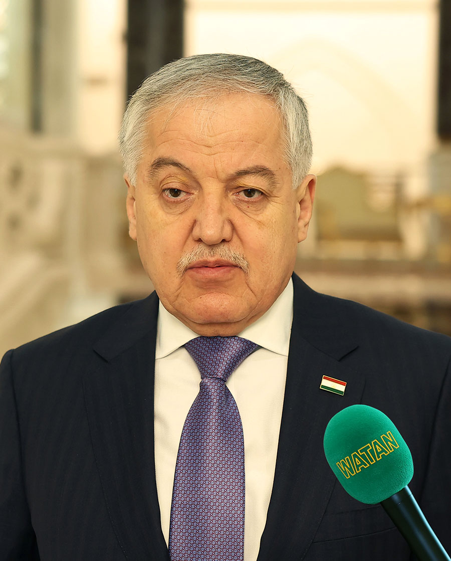 Türkmenistanyň Prezidenti Täjigistan Respublikasynyň daşary işler ministrini kabul etdi