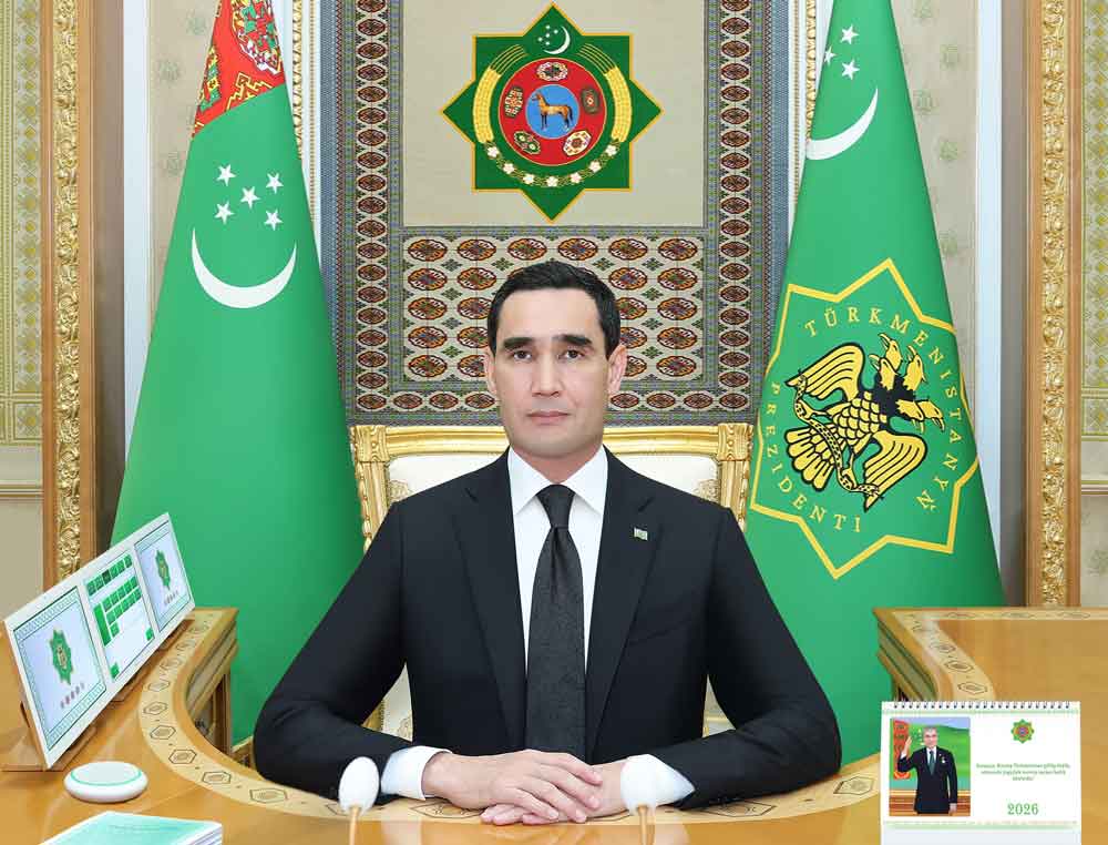 The meeting of the Cabinet of Ministers of Turkmenistan